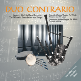 Cover Konzert für Schottische Sackpfeife, Orgel, Tin Whistle und Perkussion - Duo Contrario - CD